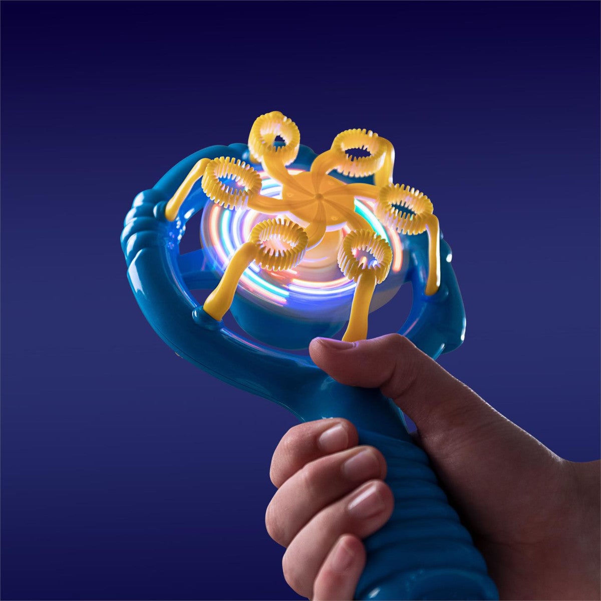 Såpeboble Vifte m/lys og bobler Bubblz