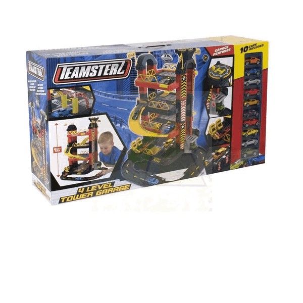Teamsterz 4 Et Garasje m/10 Biler