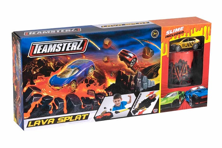 Teamsterz Lava Splat Bilbane m/bil og slim (40Cm)