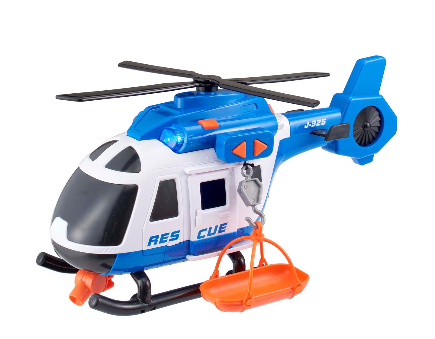 Teamsterz Politi Helikopter m/lyd og lys (40cm)