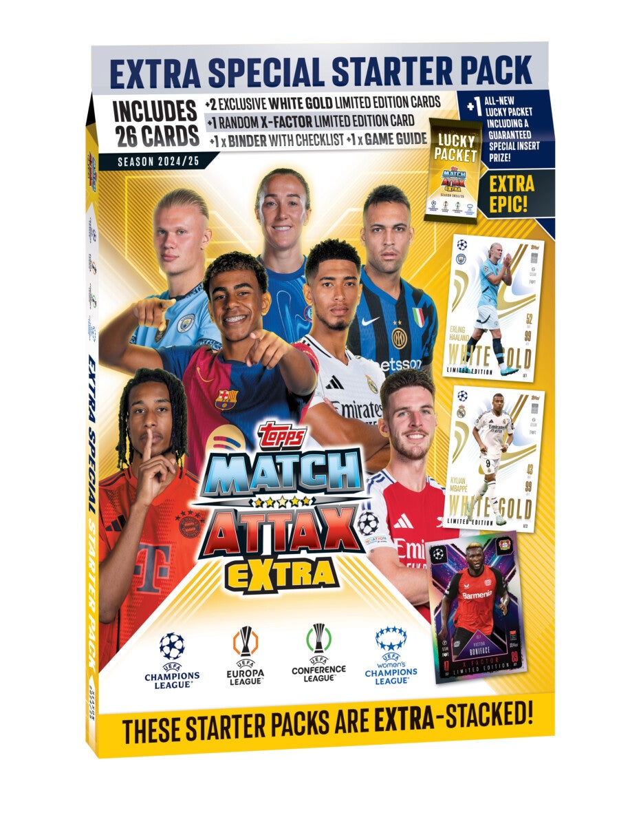 Match Attax Starter Pack Extra CL 24/25