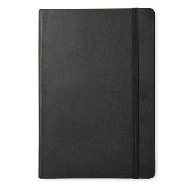 Notatbok Agenzio Black M Soft Ruled