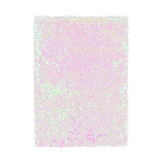 Notatbok White And Irrid Sequin