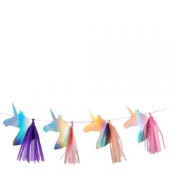 Unicorn tassel garland