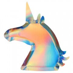 Unicorn shaped plates