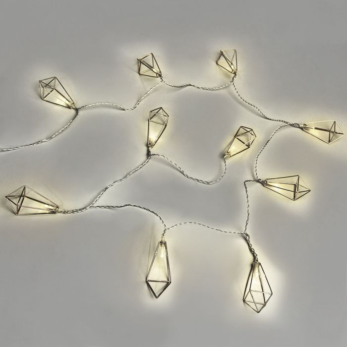 Lys Gold Geo Lights