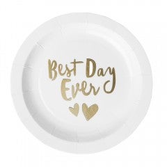 Papptallerken best day ever x10