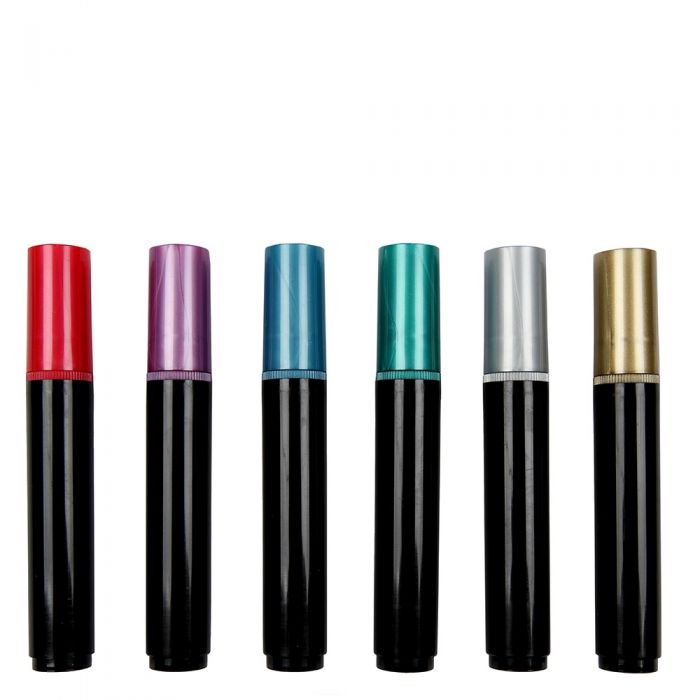 Tusj 6 Jumbo Metallic Felt Tips