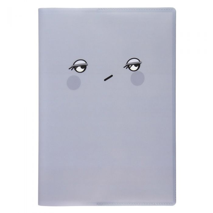 Notatbok Ka A4 Grey Face W Smiley Pgs