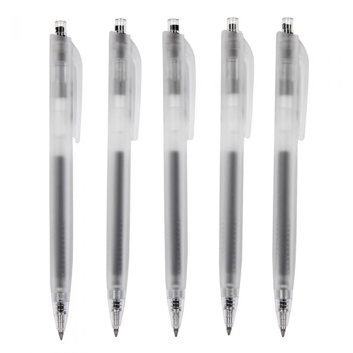 Gelepenner 5 Black Gel Pens