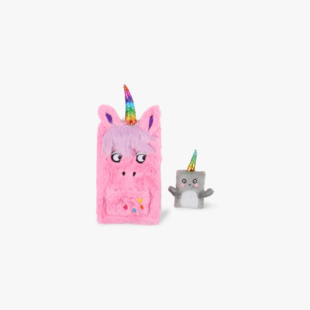 Notatbok KA Fluffy Unicorn Narwhal