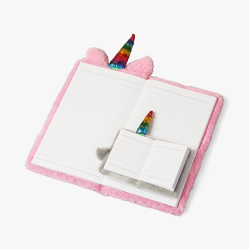 Notatbok KA Fluffy Unicorn Narwhal