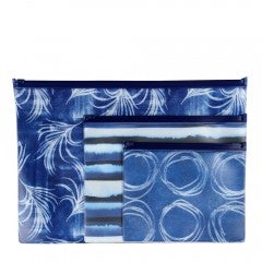 MAPPE BLUES S 3 ZIPPY WALLETS