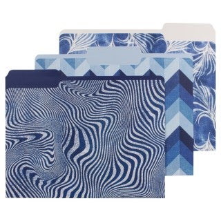 SORTERINGSMAPPE BL A4 3 FILE DIVIDERS