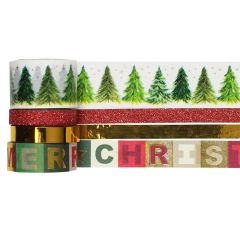 Tape Classic Christmas 4pk