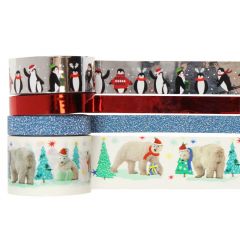 Tape Penguins Bears 4pk