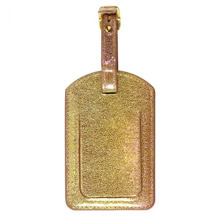 Bagasjetag gold metallic