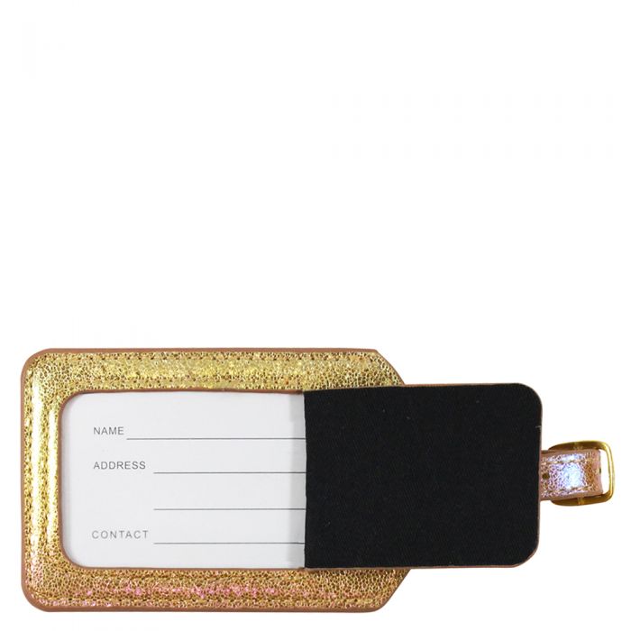 Bagasjetag gold metallic