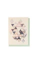 Systemkort PC Happy Birthd Geo Triangle