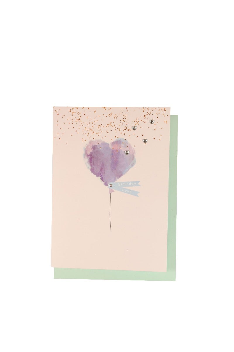 Systemkort PC Heart Balloon Happy Birthd
