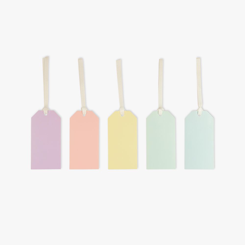 Gavemerkelapper Pastel 10pk