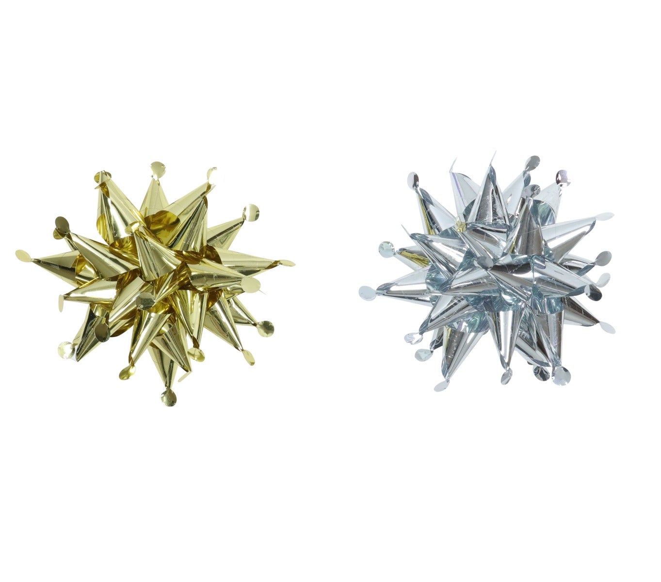 Rosetter Metallic Circle Spikey 4 stk
