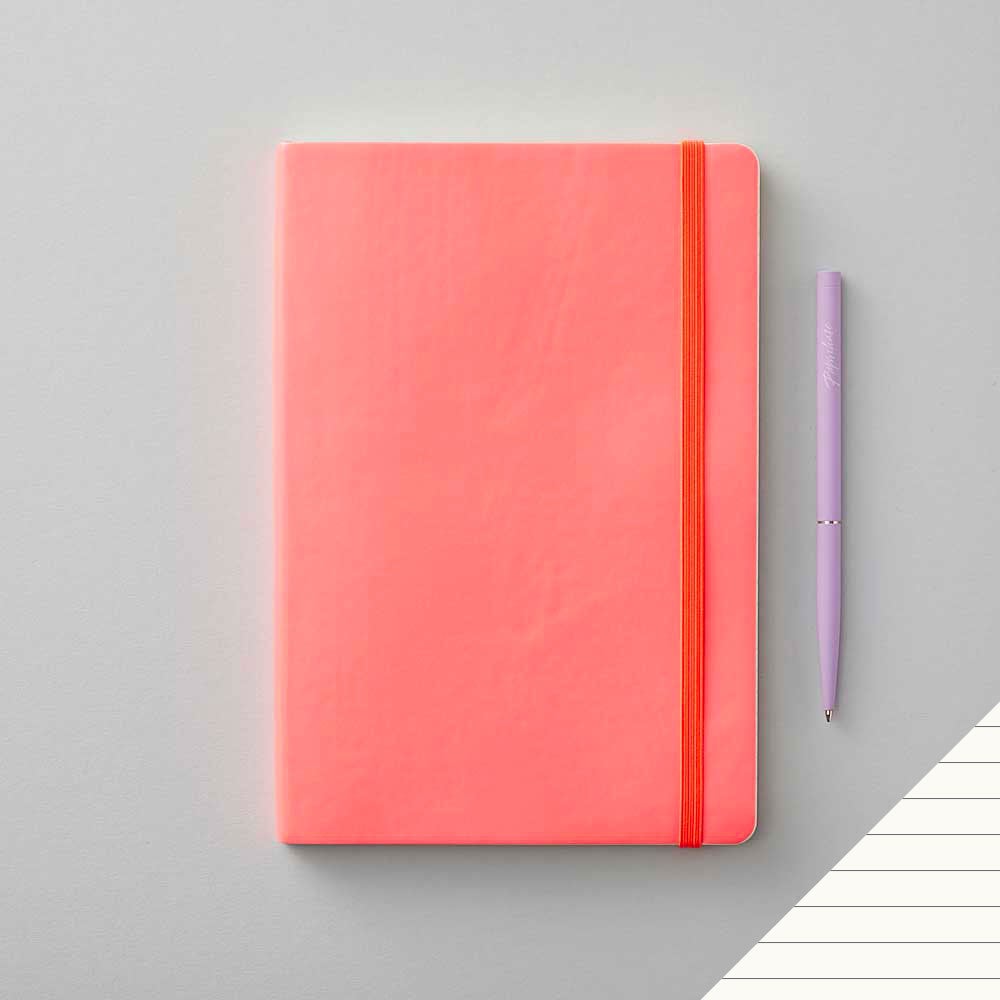 Notatbok Agenzio M Sft Punch Pink