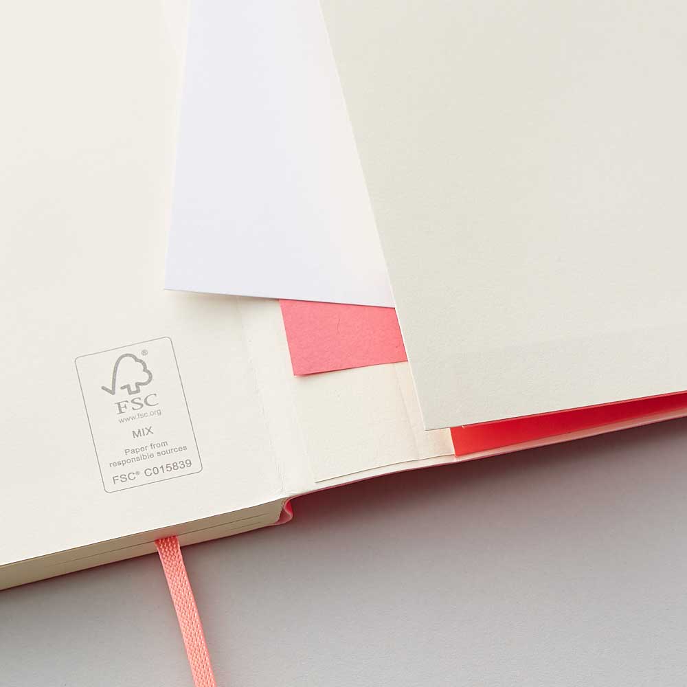 Notatbok Agenzio M Sft Punch Pink