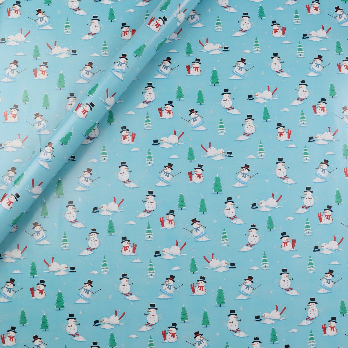 Gavepapir 3m Vintage Snowmen