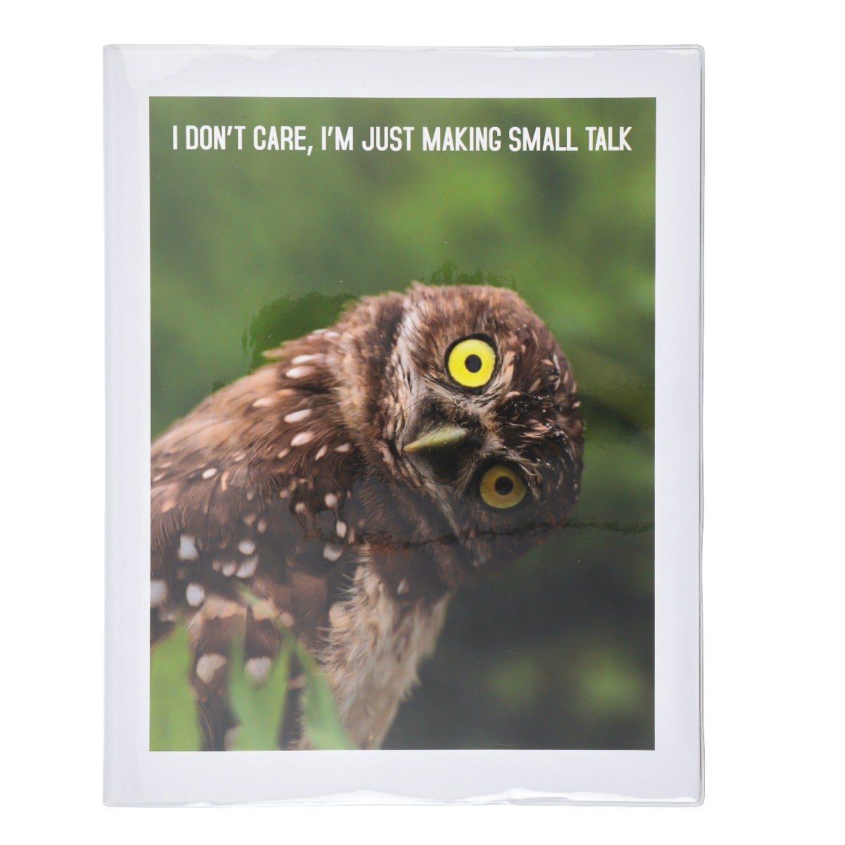 Notatbok Plastic Small Talk