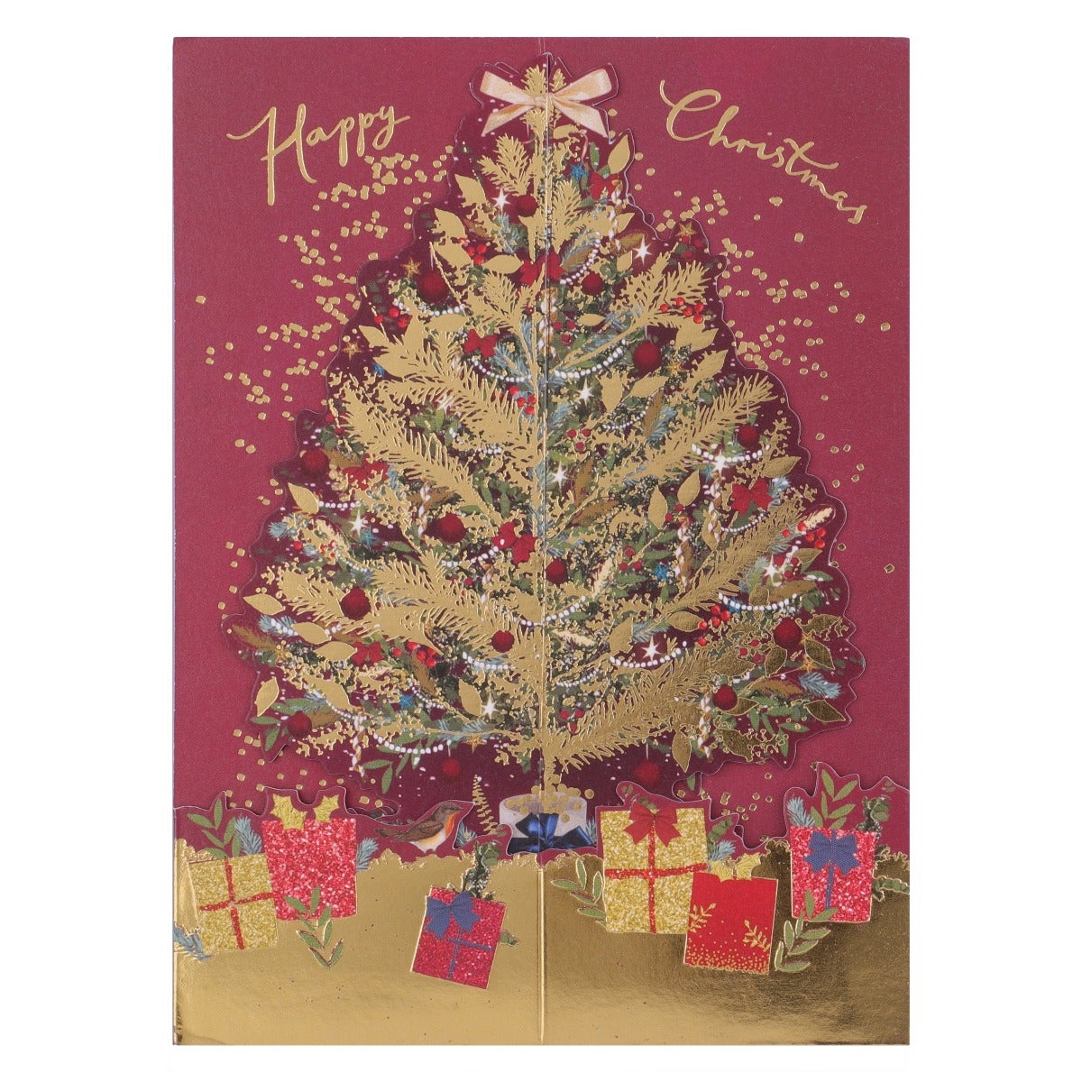 Julekort Pop Up Tree