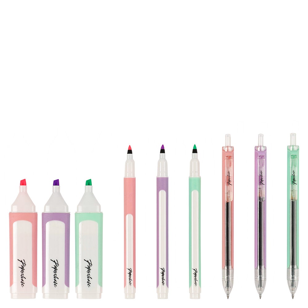 Skrivesett Pastell 9pk