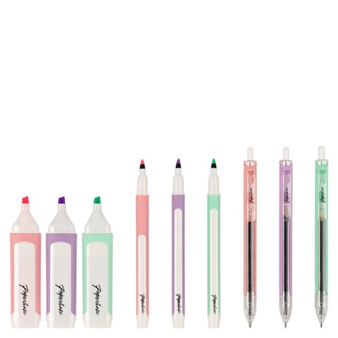 Skrivesett Pastell 9pk