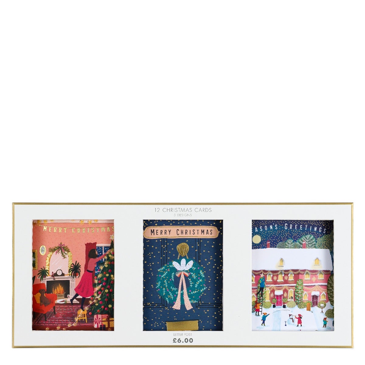 Julekort Jane Newland 12pk