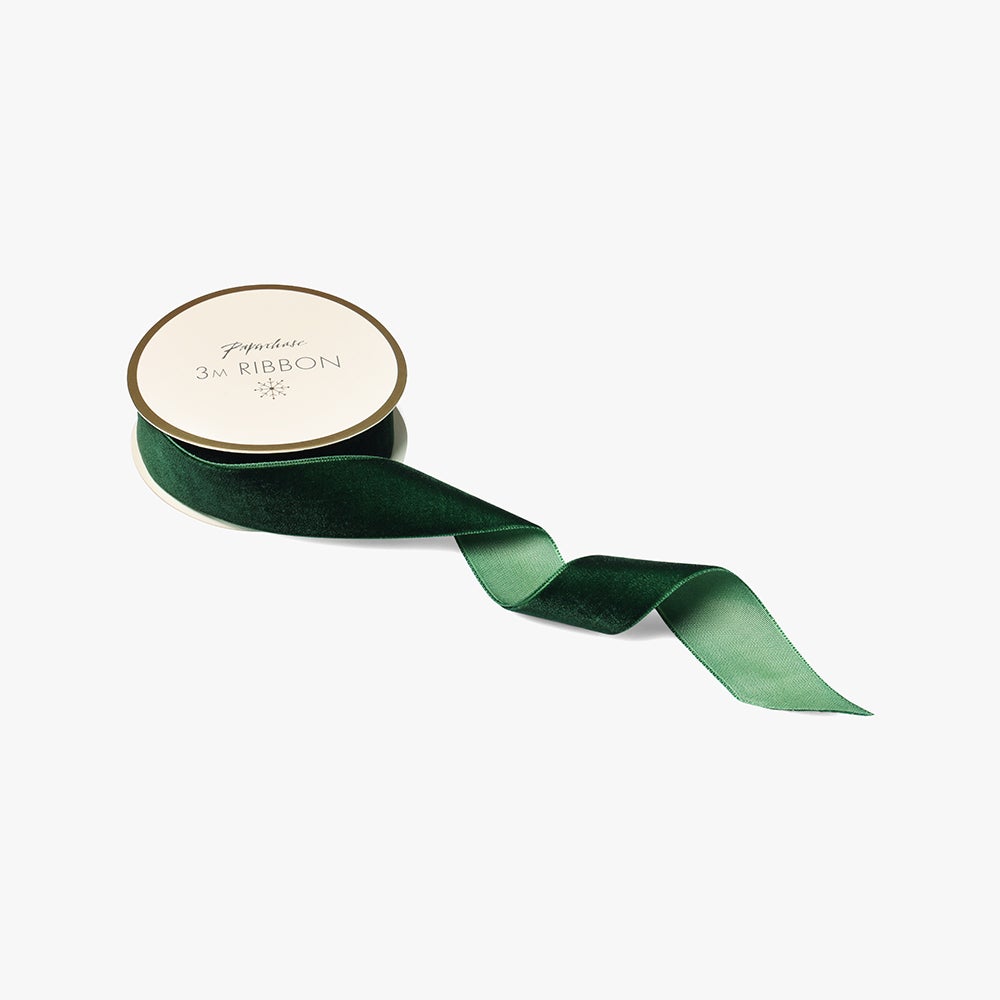 Gavebånd 3m Dark Green Velvet