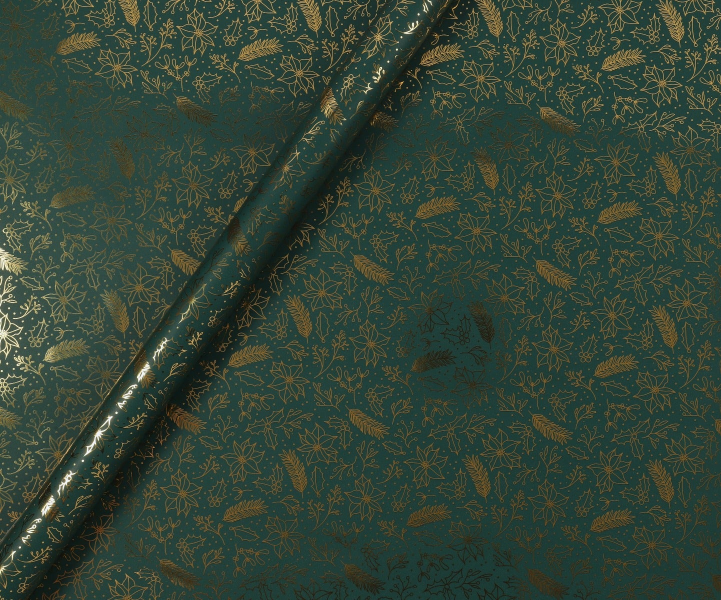 Gavepapir 3m Emerald Foliage