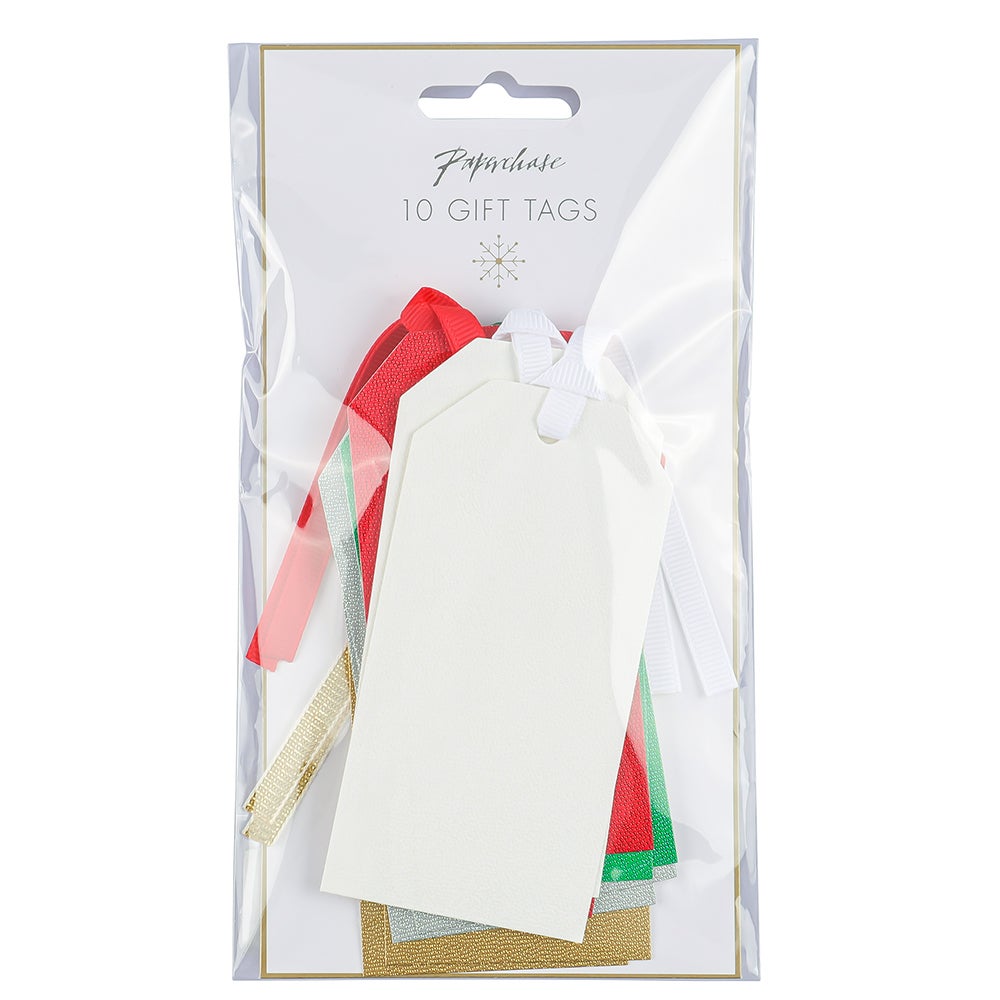 Gavemerkelapp Micro Foil Multi 10pk