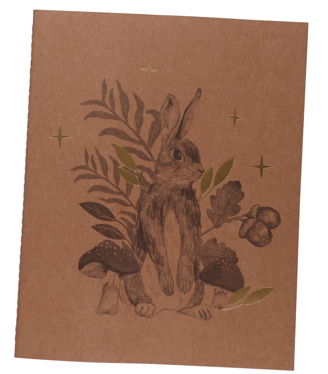 Notatbok Into The Woods Printed Kraft