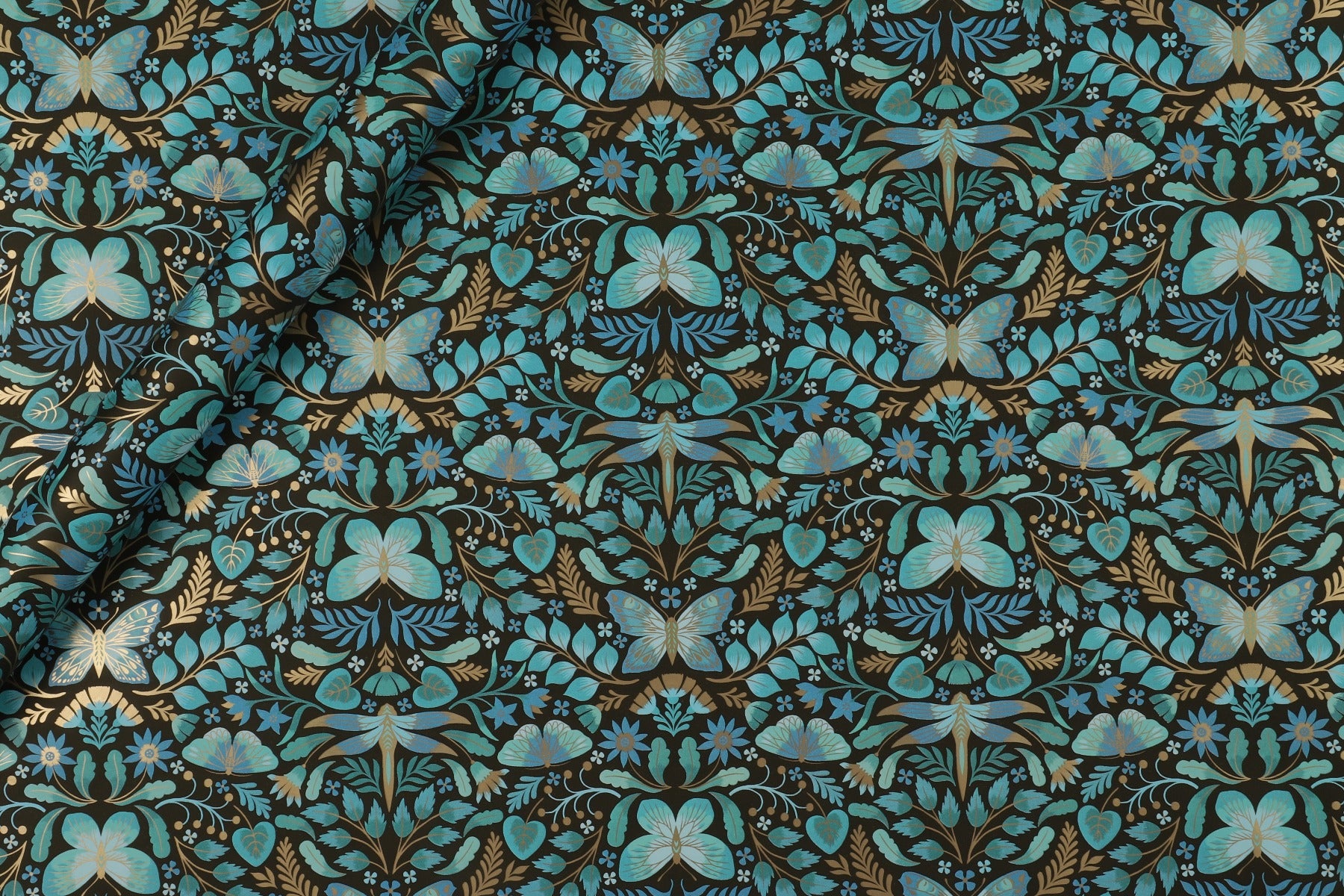 Gavepapir 3m X 70cm Luxe Butterfly - FSC godkjent.