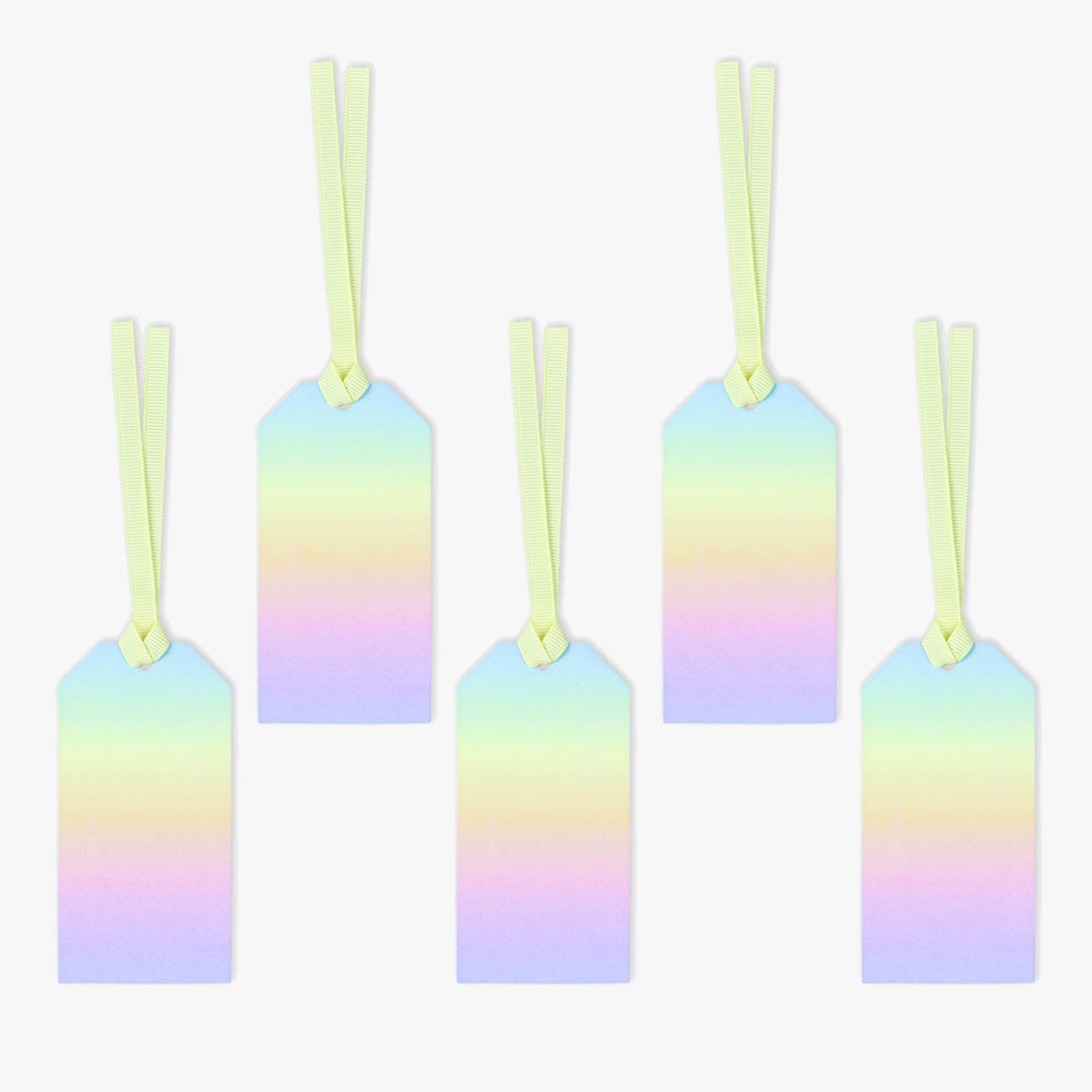 Merkelapper Ombre Pastel Stripe 5pk