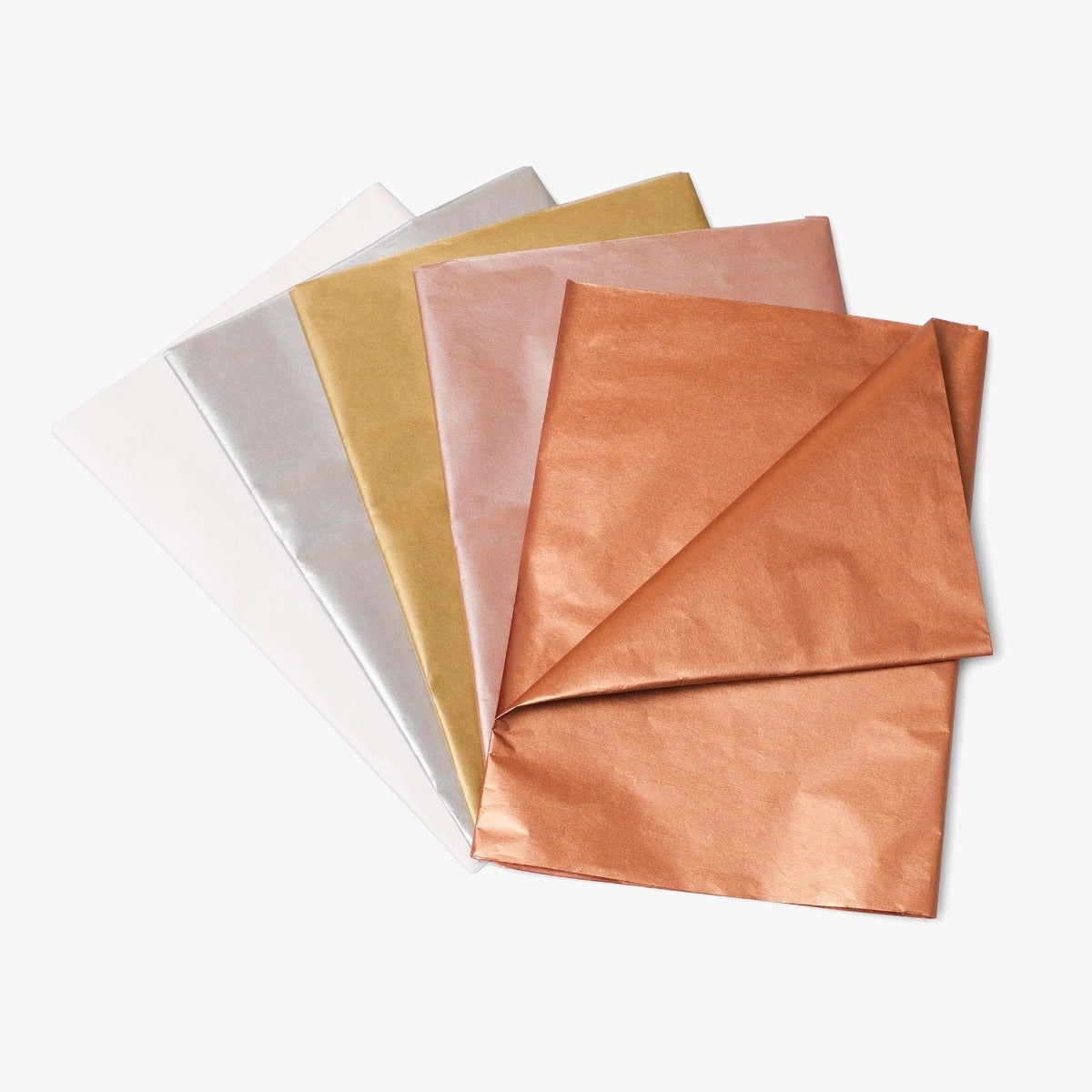 Silkepapir Metallic 10 ark