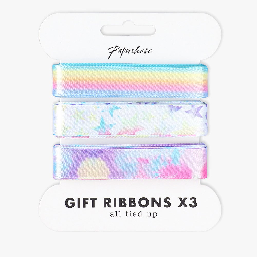 Gavebånd Ombre Pastel 3m 3pk