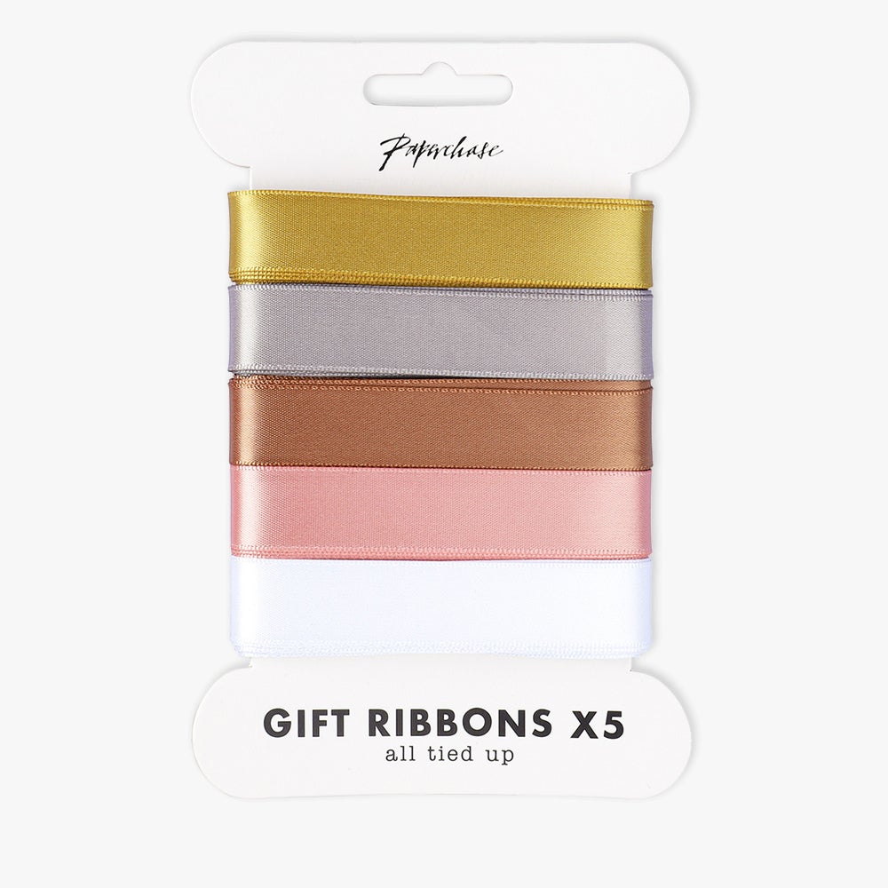 Gavebånd Metallic 3m 5pk