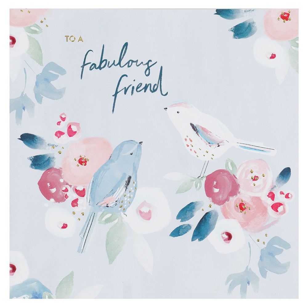 Kort PC Lovely Friend Birds