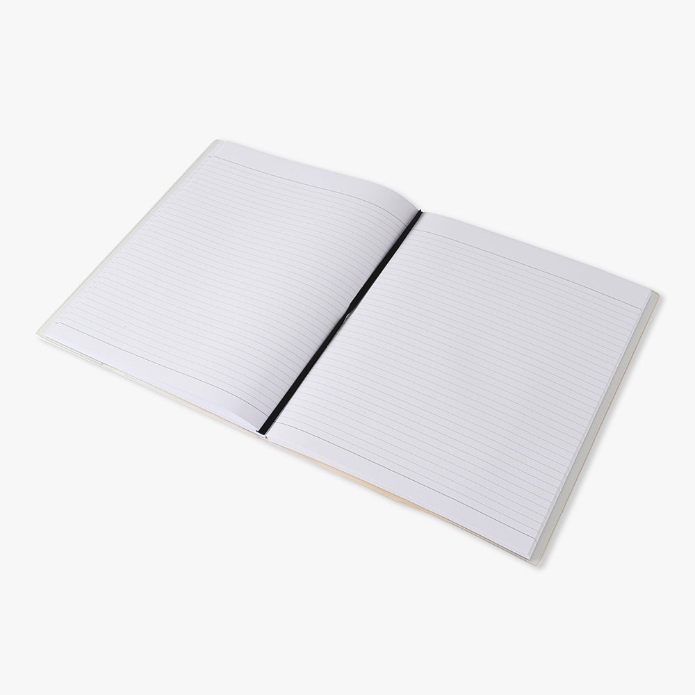 Notatbok 8x10 Smiley Plastic