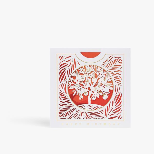 Kort PC Pull Out Lasercut Tree