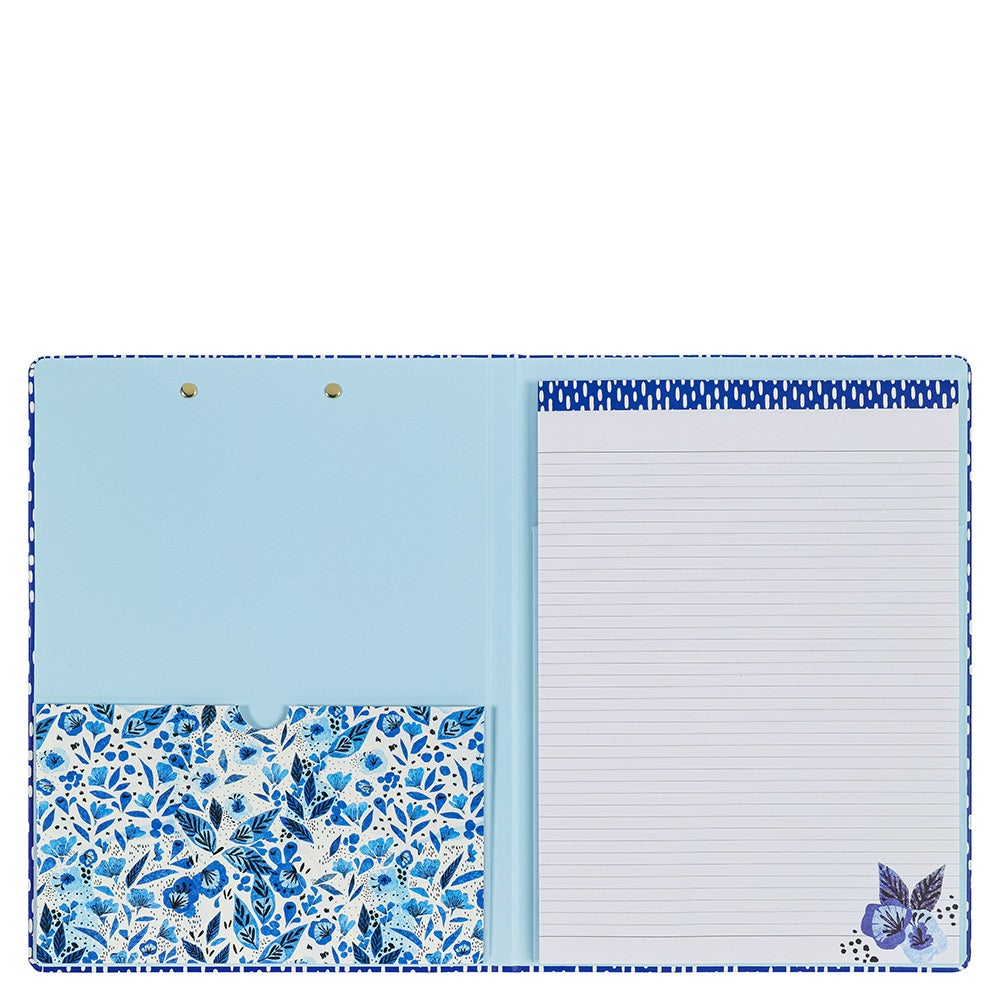 Padfolio Wildflower A4 Blue