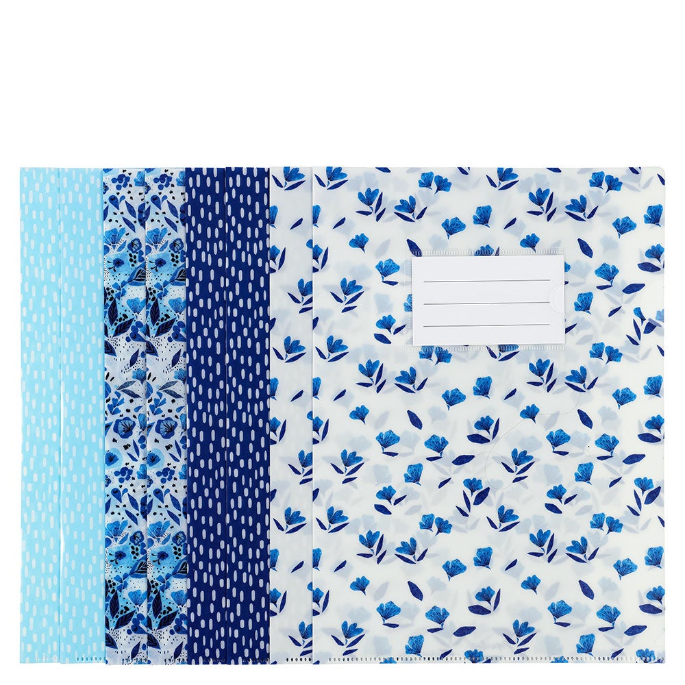 Dokumentmapper Wildflower 8 pk