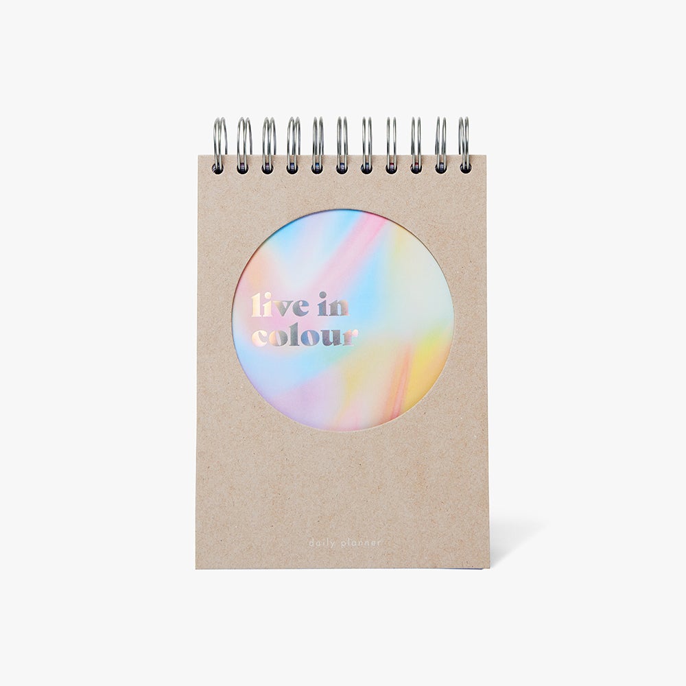 Kalender Dag Colourama A5 Chunky Udatert