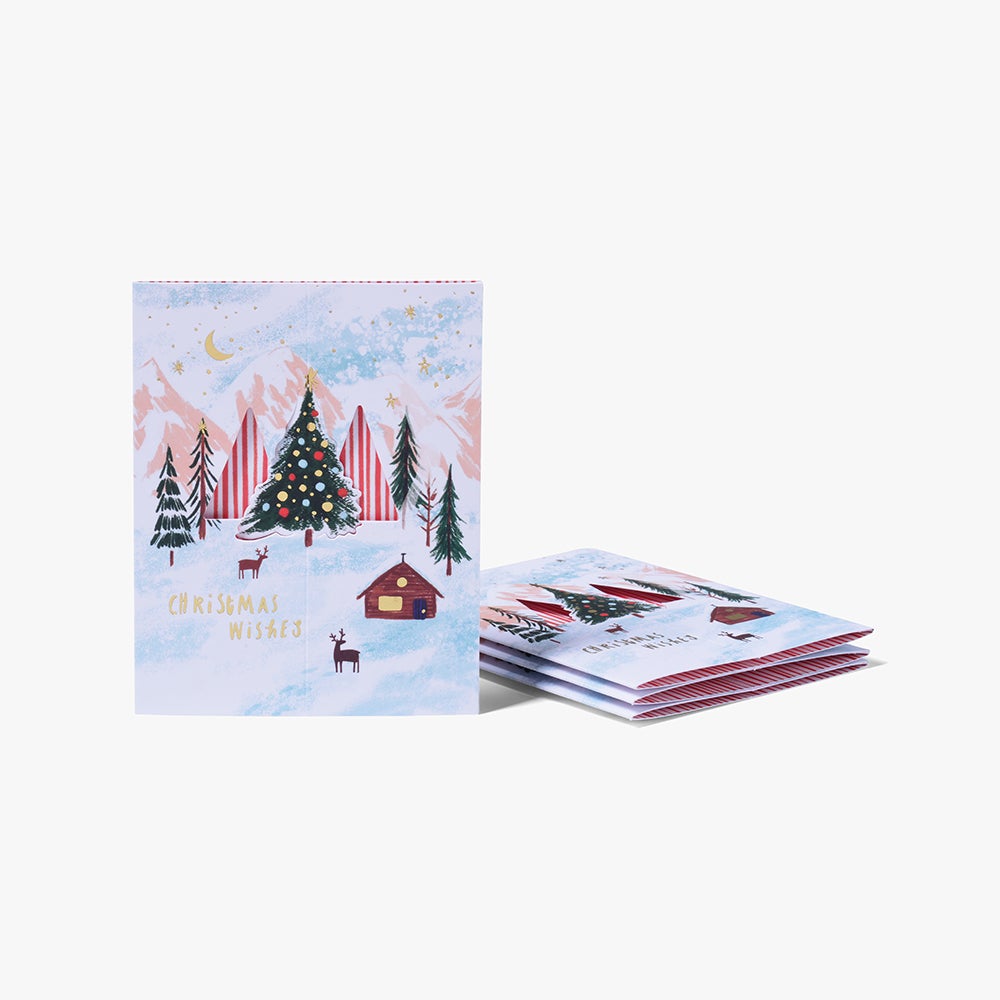 Julekort New Scandi Box 12pk